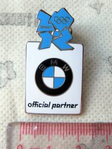 () 2012 London Olympic Games Badge Sponsor badge BMW in kind