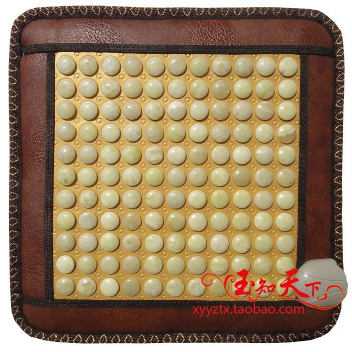 Jade cushion heating cushion germanium stone Marlene Cushion Office Stone-needle cushions Electric chair cushion Z10