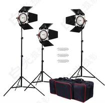 800W focusing soft light 800W red head light three light set studio light value sale color paper