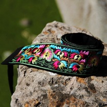 Ethnic style jewelry features satin exquisite embroidered belt Ethnic embroidered belt YD-04