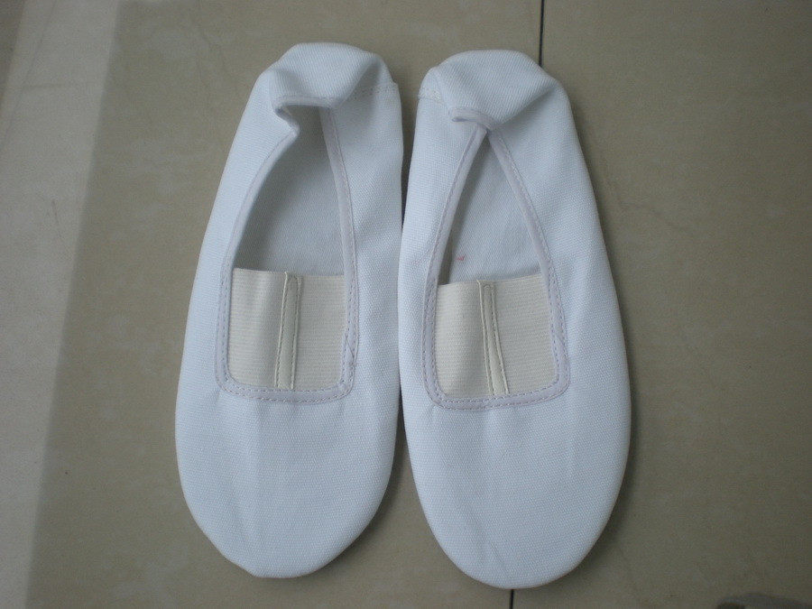 Canvas Men and Women Gymnastics Shoes Dance Shoes Practice Shoes Soft Bottom Shoes Yoga Fitness Body Shoes Bull Leather Thick