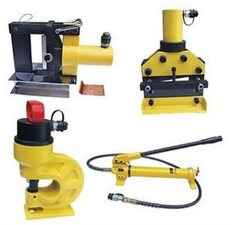 Busbar processing machine Hydraulic punching machine Copper bar bending machine Busbar cutting machine Ultra-high pressure hand pump