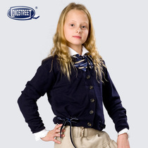 Lan Shi British Girls  clothing Alice British College thin knitted cardigan MK-11121-A student outfit