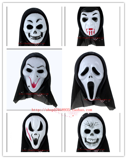 Halloween Mask Prom Props Grimace Mask-Devil Mask-Horror Mask Scream Mask