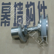 Promotion 304 Stainless Steel Barge Joint Jaw Glass Curtain Wall Fittings Adapter T02