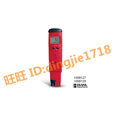 Italian Hana HANNA HI98127 Type Waterproof PH Temperature Pen Type Tester