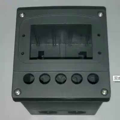 Plastic shell cabinet mounted instrument shell PH ORP controller shell 96times 96 screen printing pattern can be customized
