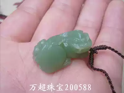 High-quality Hetian jade jasper small pendant Pixiu Wanchao jewelry 200588 