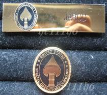Special Forces Command (Spades a) Metal Plate Name Brand Special Forces Command Service Seal Set