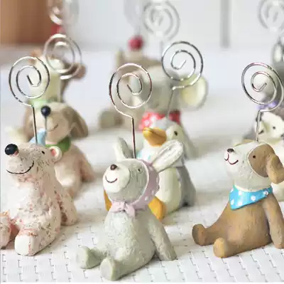 Pia Li photo paper photo clip looking up at the sky animal message clip Post-it notes clip set up creative photo paper