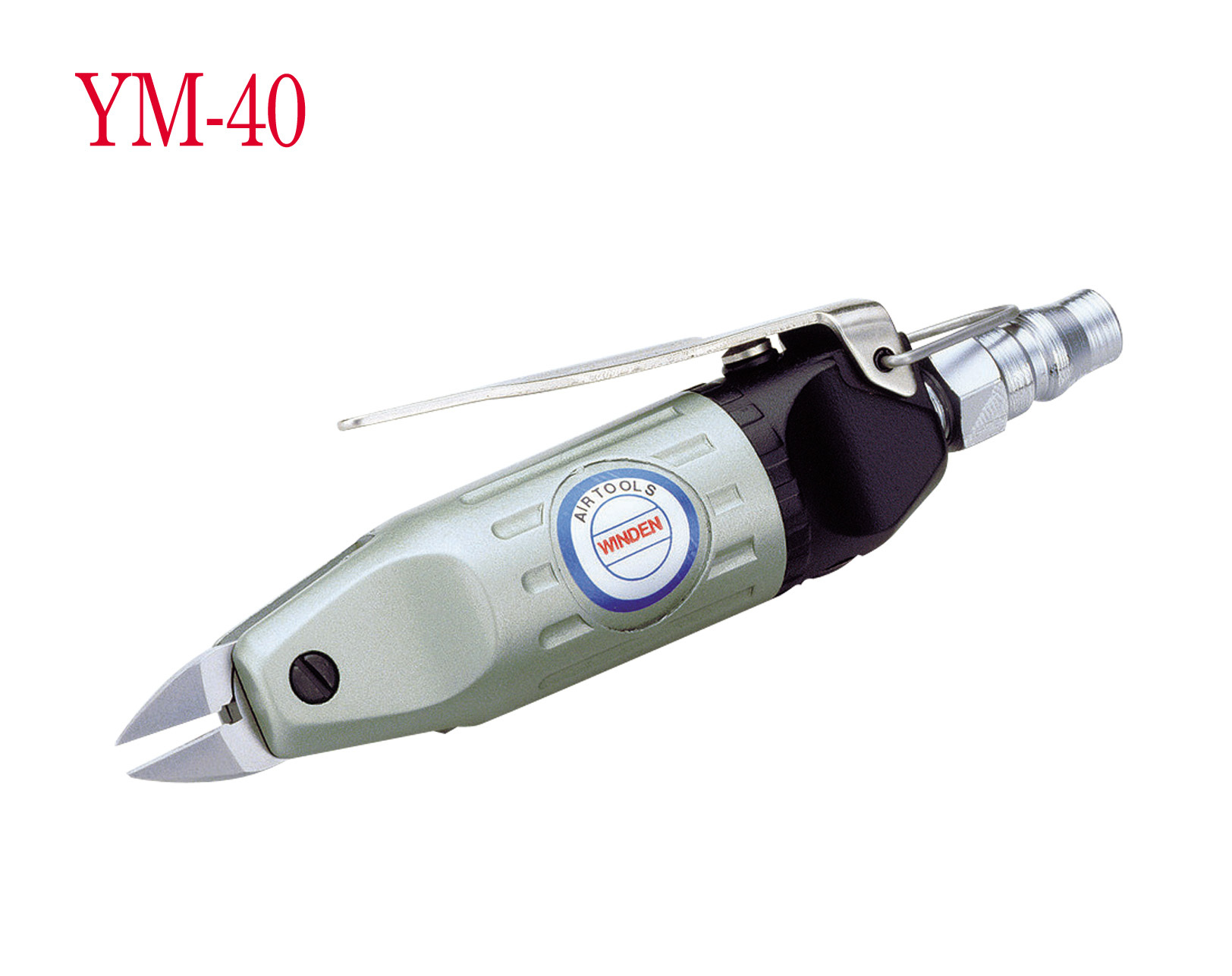 Taiwan steady piped scissors pneumatic resistor shear plastic shear slope clamp YM-40 YM-60