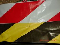 Inkjet cloth Floor isolation belt Floor cordon skirting line New logo belt Layered belt