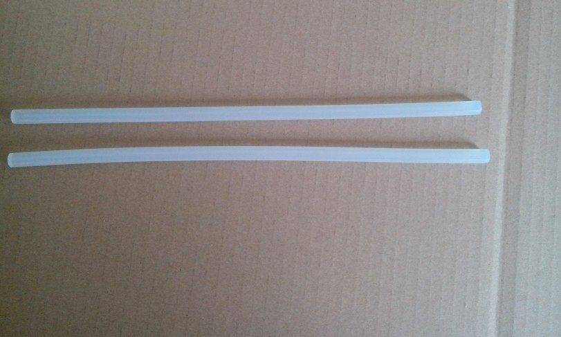 Manufacturer environmental protection white transparent EVA hot melt glue stick glue gun 7mm*240MM hot glue stick