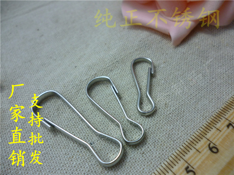 Stainless steel red bile buckle stainless steel tag hook hanging flagpole buckle a variety of specifications hook
