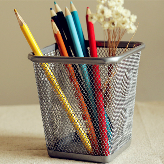 IKEA Dokumen upscale grid pen holder desk stationery pen holder desktop containing pen holder brief