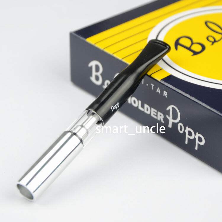 Japan Bel Popp Biao Bo circulation filter cigarette holder P-S can be ejected silver washable
