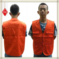 Zipper / nhiều túi / vest vest vest / nhiếp ảnh / giám đốc / công việc / in vest nam / nữ - Áo thể thao áo thun lining