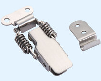 Stainless steel forced tight bunches spring double buckle lock with padlock spring buckle right angle buckle turning buckle