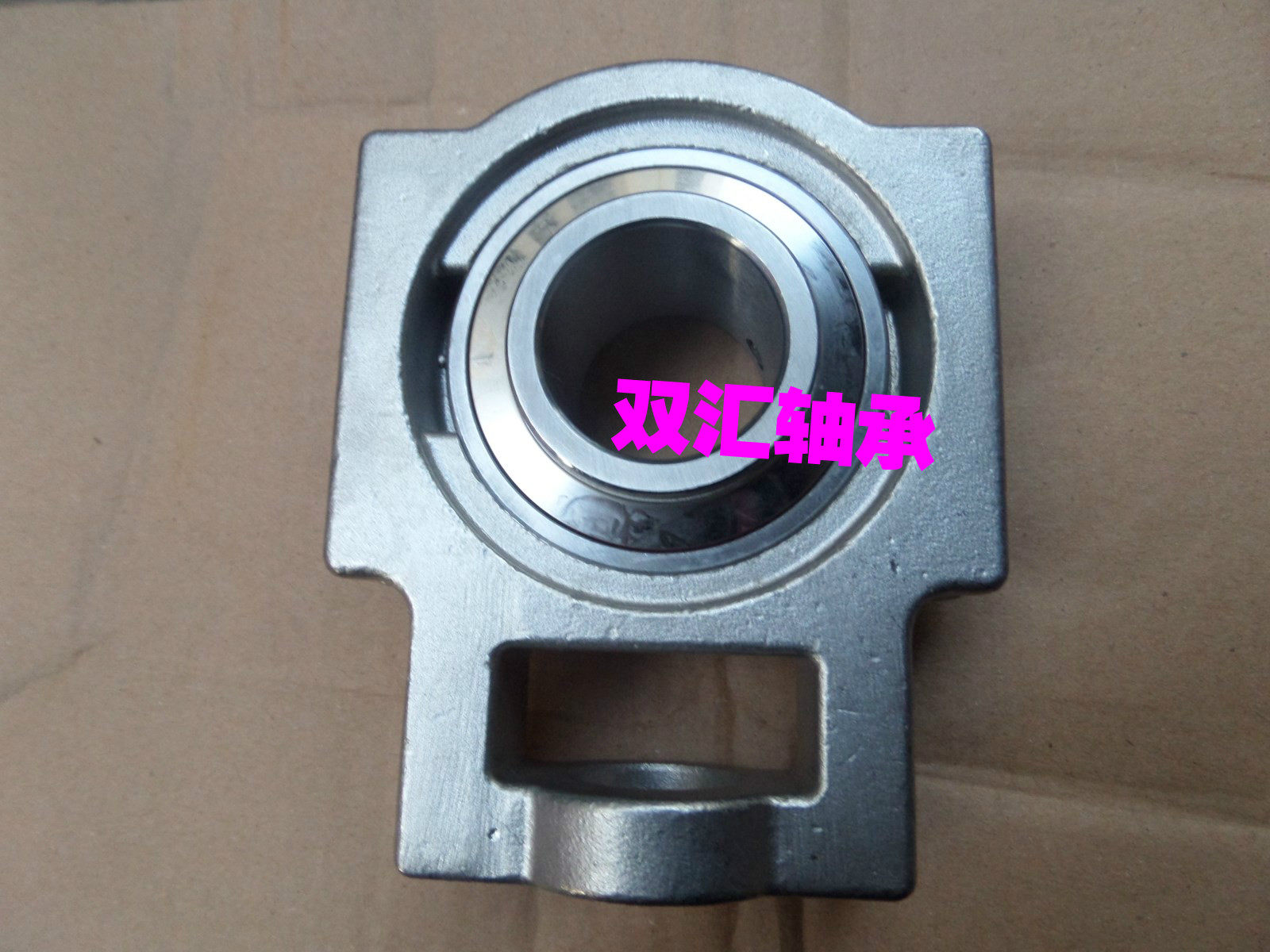 Stainless steel with seat outer spherical bearing slider type SUCT208 SUCT210