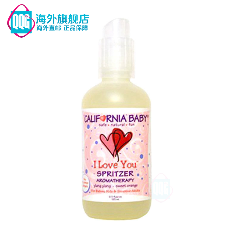 美国直邮 CaliforniaBaby加州宝宝我爱你Baby香水香薰 195ml