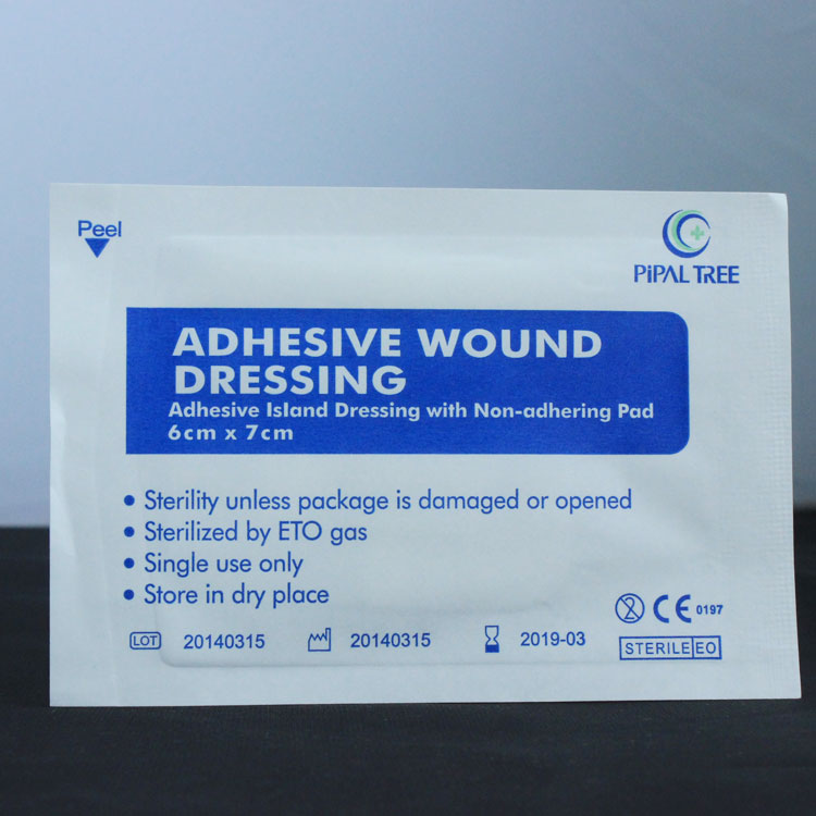 First Aid Coated Wound Accessories Sticker Big Wound Patch First Aid Kit Accessories 6x7cm