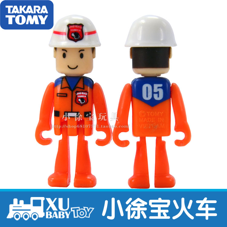 TOMY Dolomite Train World Scene Motor Rescue Team 5 The new man is occasionally 55