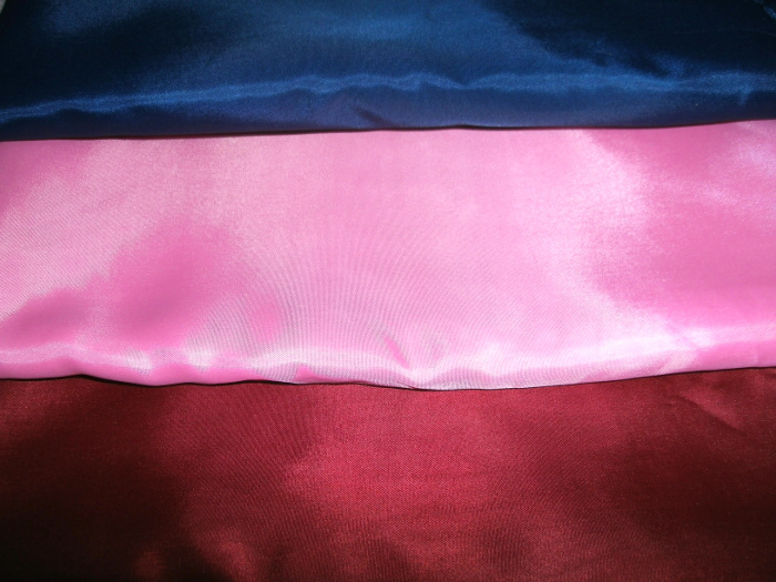 Blue Pink Red Wine Red Rizie Fabric Lining Fabric Quality Clothing Rib Thick Solid Multicolored
