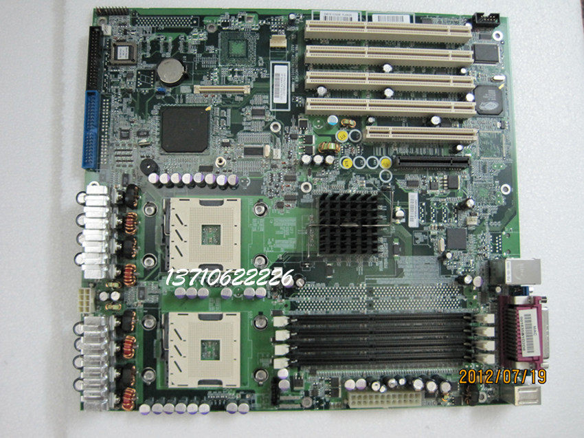 Original installed HP ML150G2 (800 outfrequency) server motherboard 370638-001 373275-001
