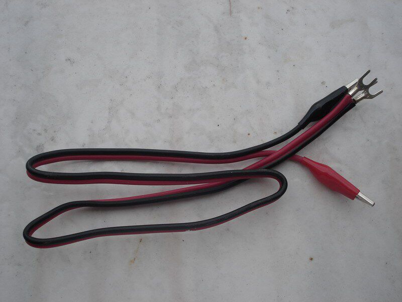 DIY Wire Rod Table Pen Line Crossing Machine Line Red Black Line (60cm)