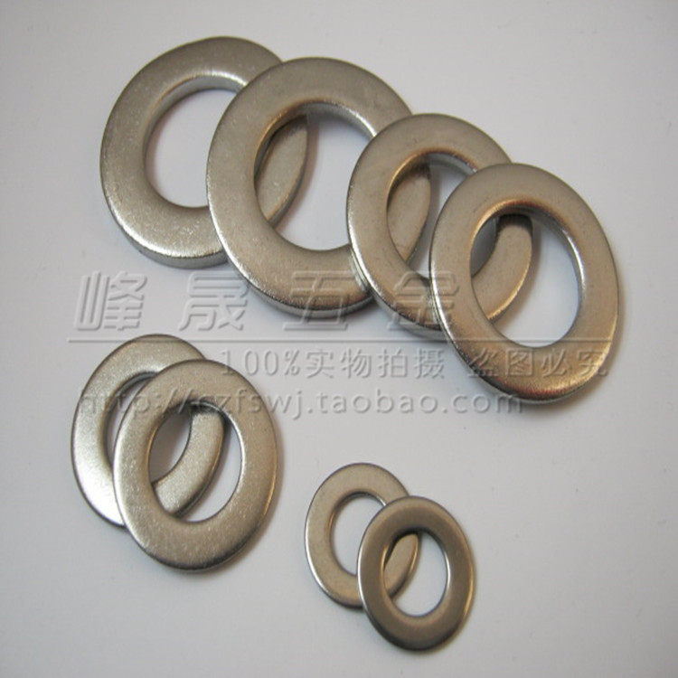 Promotion 304 stainless steel flat gasket flat gasket screw cushion mesosushi round spacer M2-M33