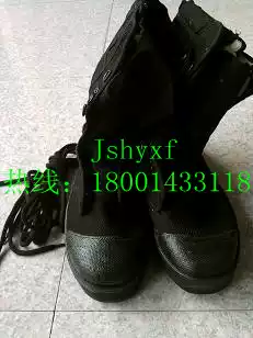 Fire rescue boots anti-puncture anti-acid alkali multi-function rescue boots have a test report