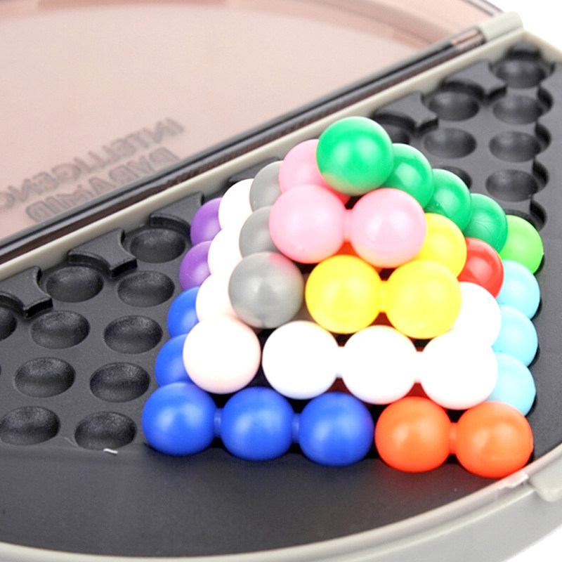 Milk baby Nibobo two boxes of intellectual beads Smart Pyramid Mall version of children's puzzle toys