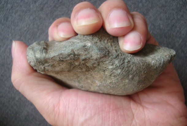 T1111 Shandong New Stone instrumental cultural port willow out: original social stone knife