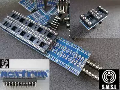 Gold seal op amp single to double single op amp to double op amp sink gold Conversion Board conversion base PCB circuit board