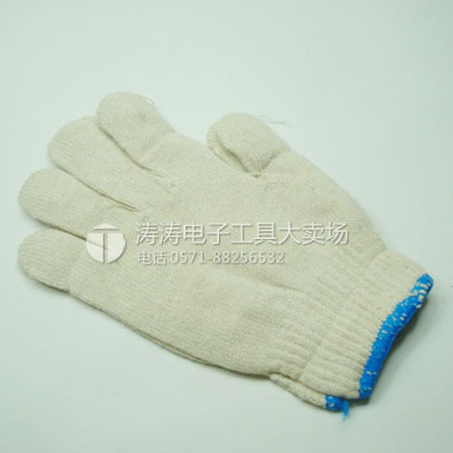 Real Body Shop Guaranteed Cotton Yarn Gloves Cotton Gloves Rao Gloves Full Cotton Gloves Sanitary Gloves-Taobao