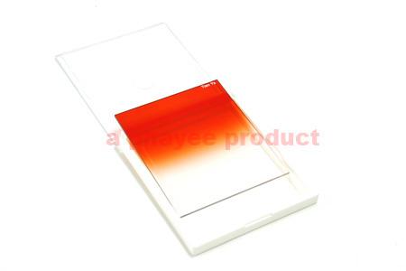 (Triple Crown) Inserts Gradually Layer Red Color Filter Mirror Red Progressive square sheet filter Filter Lens filter