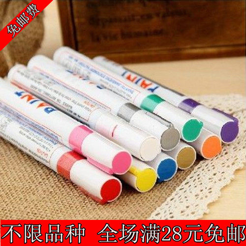 TOYO Toyo paint pen SA101 touch-up paint pen sign-in pen white paint note number pen tire pen 12 price