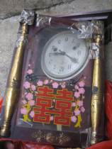 70s glass painting home decoration hanging piece marriage with a joyful Magpiden May painting