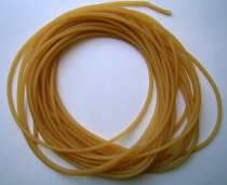 Yilong brand high-strength 5mm solid rubber band (10 meters) rubber strip rubber band factory direct import material