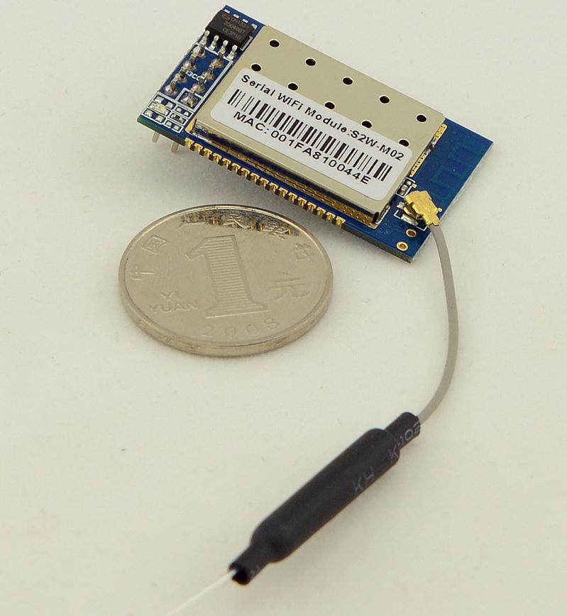 Dual serial port 2 serial port Serial port to wifi uart mobile app UART wifi S2W-M02 Web page