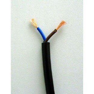 Oxygen-free copper core insulation polyvinyl chloride jacket soft wire RVV2 Core * 2 5 squared power control Line