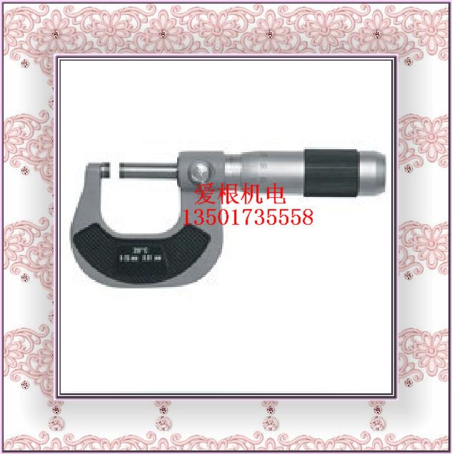 Shanghai outer diameter micrometer mechanical micrometer micrometer card micrometer 0-25*0 01mm measuring tool