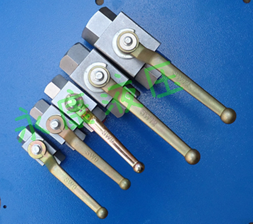 Hydraulic ball valve high-pressure ball valve KHB (BKH) -G3 8G1 4 G1 2 G3 4 3 points 6 points internal and outer silk straight