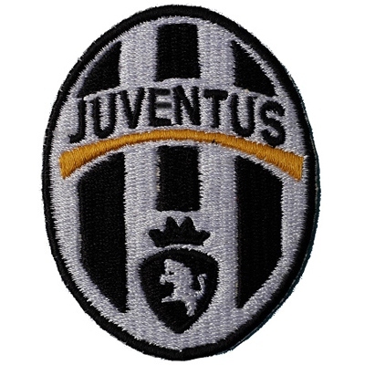 Juventus Football Team of Italy Standard Clothing Embroidery Label Clothing Clothing Customized Magic Label