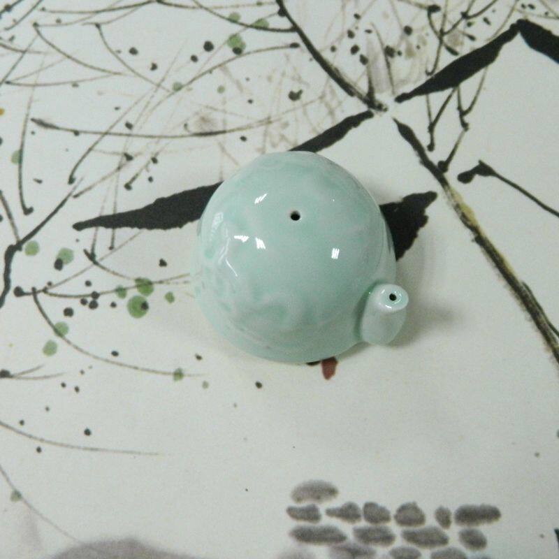 Ink-stone drip Drip Ink-stone Grinding Ink Hand Painted Ceramic Drip-drip Wenfang Four Treasure Calligraphy Brush Chinese Painting Supplies