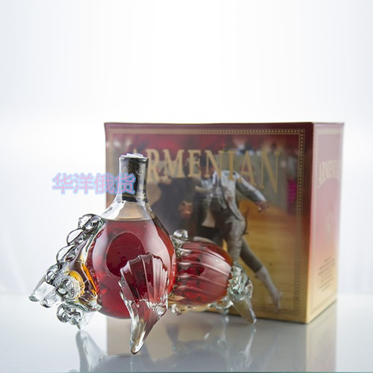 Imported Russian brandy art bottle Weimeng bull shape vodka liquor foreign wine