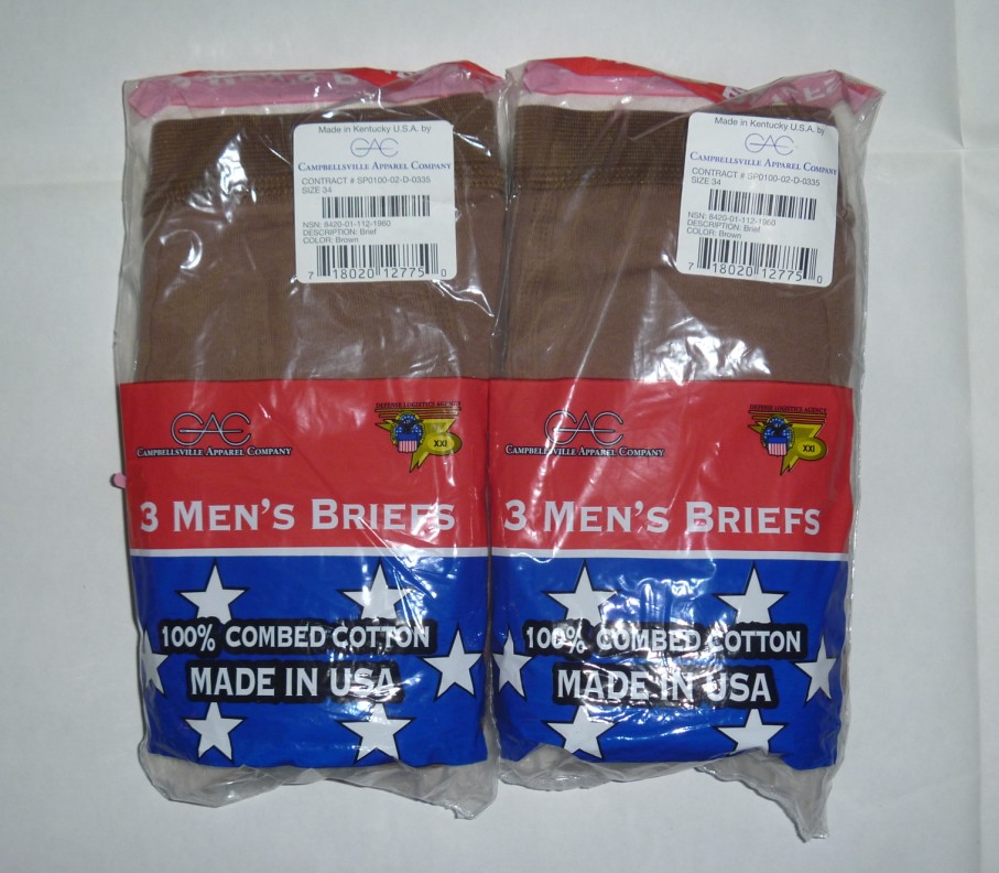 Military version USMC wolf brown panties US imported panties US military panties US panties briefs briefs