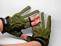 Outdoor gloves exposed 3 fingers sunscreen quick-drying anti-skid fishing Luya sea fishing freshwater half finger gloves men