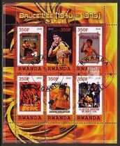 #李小龙 The stamp of remembrance of the stamp Bruce Lee #6