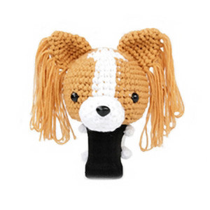 AMIMONO_Cute Puppy Golf No. 1 Wood Sleeve Head Cover (D015-A)